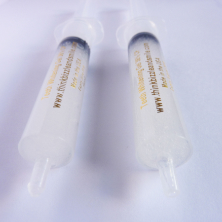 2 syringe teeth whitening gel refill